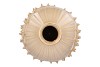 MIKA SAND VASE CHESTNUT 36X36X37CM