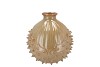 MIKA CARAMEL VASE CHESTNUT 16X16X17CM