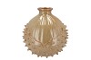 MIKA CARAMEL VASE CHESTNUT 24X24X24CM