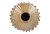 MIKA CARAMEL VASE CHESTNUT 36X36X37CM