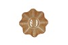 ANNECY CARAMEL BOWL 25X25X8CM