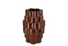 ANNECY BROWN VASE 16X16X25CM