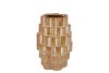 ANNECY CARAMEL VASE 16X16X25CM