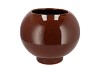 ANNECY BROWN POT 25X25X21CM