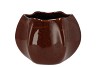 ANNECY BROWN POT STRUCTURE 23X23X17CM