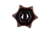 ANNECY BROWN POT STRUCTURE 23X23X17CM