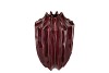 JUNA PURPLE VASE LONG STRUCTURE 22X22X30CM
