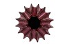 JUNA PURPLE VASE STRUCTURE 29X29X24CM