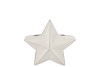 MIKA STAR WHITE VASE X-MAS 14X6X13CM
