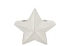 MIKA STAR WHITE VASE X-MAS 22X9X20CM