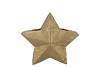 MIKA STAR GOLD VASE X-MAS 22X9X20CM