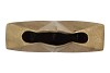MIKA STAR GOLD VASE X-MAS 42X16X40CM