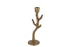 HAWLEY GOLD CANDLE HOLDER 9X9X27CM