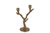 HAWLEY GOLD CANDLE HOLDER 21X13X31CM