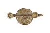 HAWLEY GOLD CANDLE HOLDER 21X13X31CM
