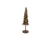 HAWLEY GOLD X-MAS TREE ON STAND DECO 9X9X25CM