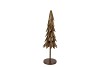 HAWLEY GOLD X-MAS TREE ON STAND DECO 9X9X30CM