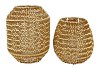 CRUZ GOLDEN LATERN METAL FRAME ASS 11X20X27CM