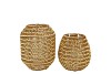 CRUZ GOLDEN LATERN METAL FRAME ASS 9X15X19CM