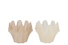 JAZZ SAND T-LIGHT  BLOWN GLASS ASS 16X13CM