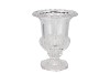 TAYLOR CLEAR VASE ON FOOT 18X23CM