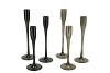 JAZZ GREEN CANDLE HOLDER STRAIGHT ASS P/3 8X21CM
