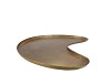 HAWLEY ANTIQUE GOLD TRAY ORGANIC METAL 52X34CM
