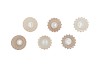 JAZZ SAND T-LIGHT STRUCTURE ASS 8X6CM