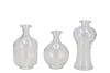TAYLOR CLEAR VASE ASS 8X12CM