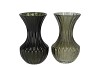 TAYLOR GREEN VASE CONE NECK ASS 9X16CM