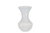 TAYLOR CLEAR VASE CONE NECK ASS 9X16CM