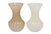 TAYLOR SAND VASE CONE NECK ASS 13X21CM