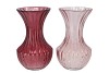 TAYLOR PINK VASE CONE NECK ASS 13X21CM