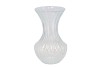 TAYLOR CLEAR VASE CONE NECK ASS 13X21CM