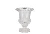 TAYLOR CLEAR VASE ON FOOT 12X15CM