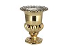 TAYLOR GOLD VASE ON FOOT 18X23CM