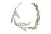 SILK GARLAND GREEN SNOW LED LIGHT 150CM