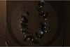 SILK GARLAND GREEN PINECONE SNOW LED LIGHT 150CM