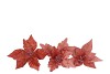 SILK POINSETTIA PINK ASS 24CM