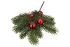 SILK PINE X-MAS BALL RED 48X20X8CM