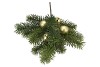 SILK PINE X-MAS BALL GOLD 48X20X8CM