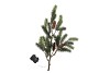 SILK PINE WITH LED 81X33X13CM
