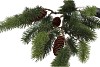 SILK PINE WITH LED 81X33X13CM