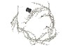 SILK GARLAND SNOWSPAR 183X13X4CM