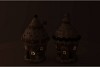 CANDY GINGERBREAD BROWN HOUSE LIGHT ASS 14X14X22CM