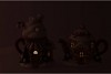 CANDY X-MAS BROWN HOUSE W LIGHT ASS 21X13X17CM