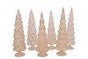 TWINKLE SAND GLASS TREE VELVET ASS 10X30CM