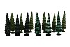 TWINKLE GREEN GLASS TREE VELVET ASS 10X35CM