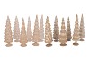 TWINKLE SAND GLASS TREE VELVET ASS 10X35CM