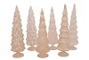 TWINKLE SAND GLASS TREE VELVET ASS 10X35CM